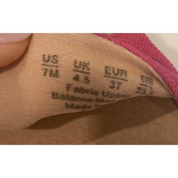 Dr. Scholls Pink Canvas Platform Cork Sandals Size 7M Stretch Beach - Picture 6 of 6